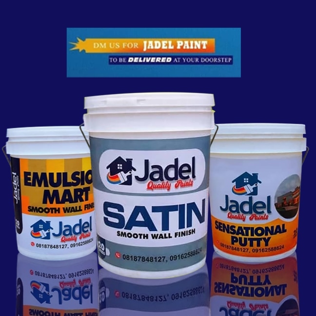 Jadel Paint Products Made in Nigeria